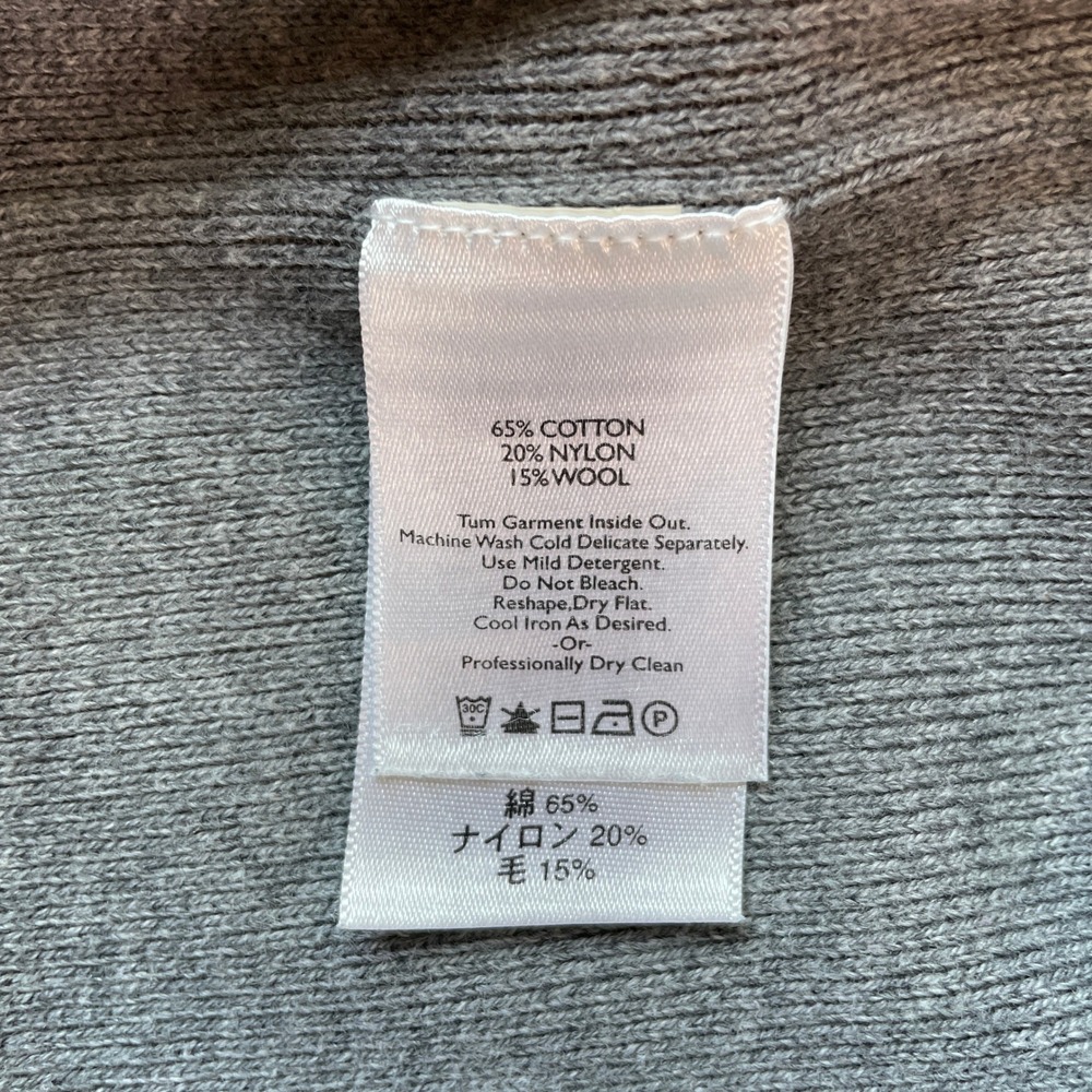 Eddie‎ Bauer Mens XL Gray Crew Neck Long Sleeve Knit Sweater Pullover Top - Picture 7 of 7
